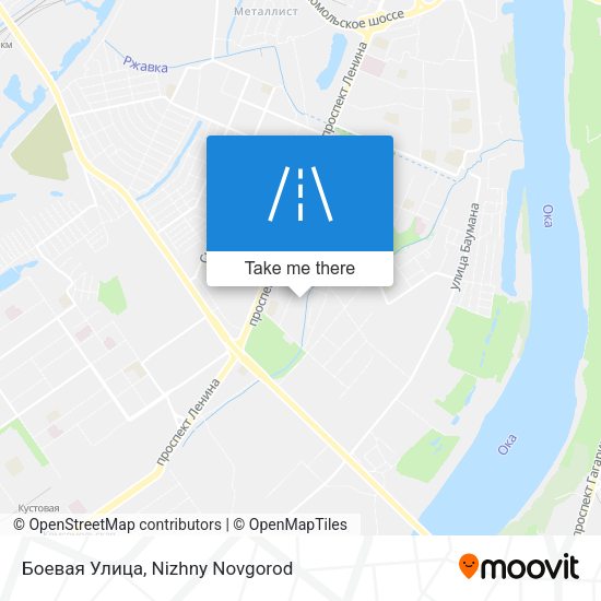 Боевая Улица map