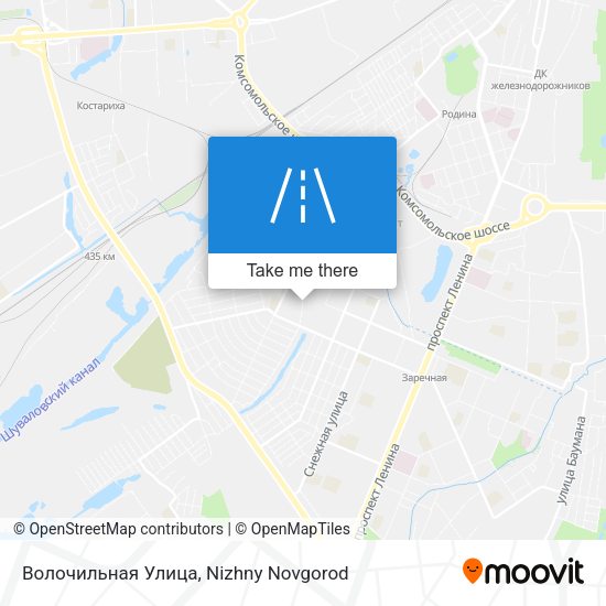 Волочильная Улица map