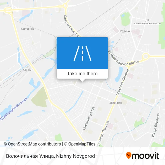 Волочильная Улица map