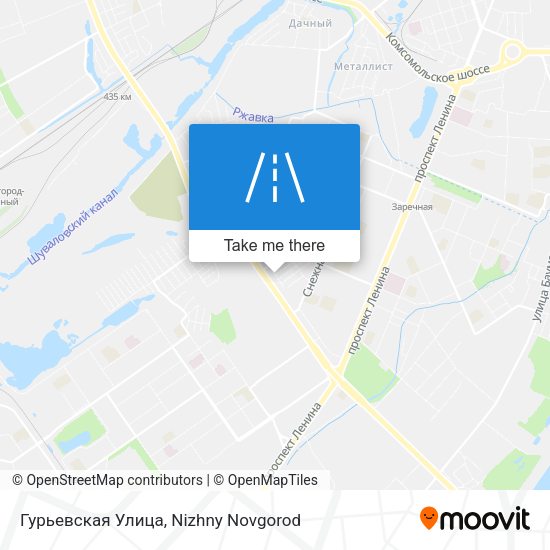Гурьевская Улица map