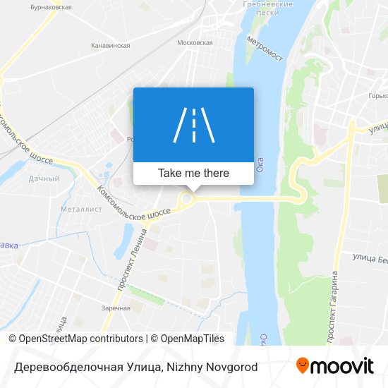 Деревообделочная Улица map