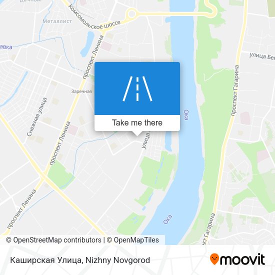 Каширская Улица map