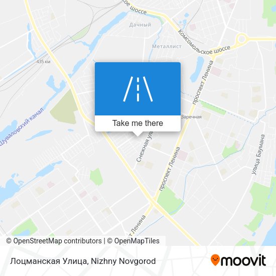 Лоцманская Улица map