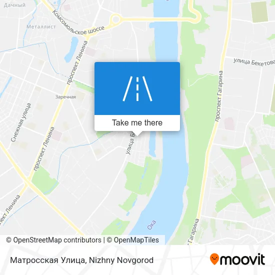 Матросская Улица map