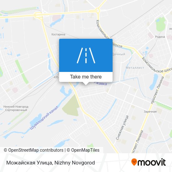 Можайская Улица map