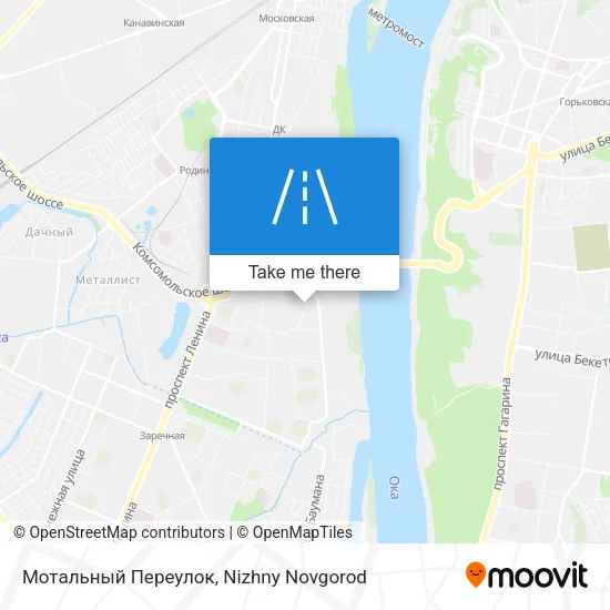 Мотальный Переулок map