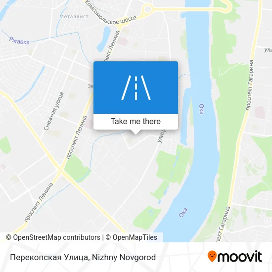 Перекопская Улица map