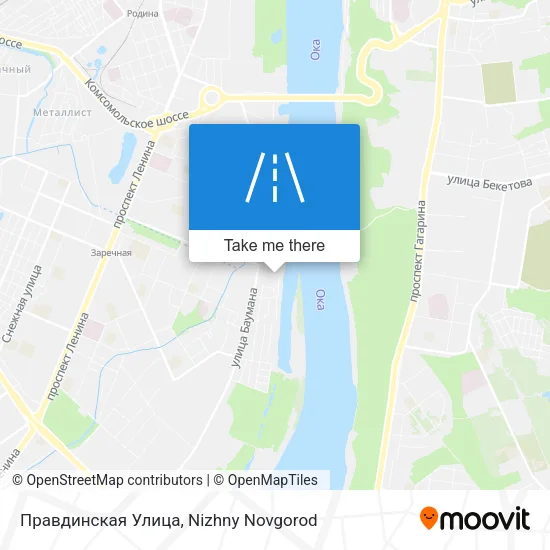 Правдинская Улица map