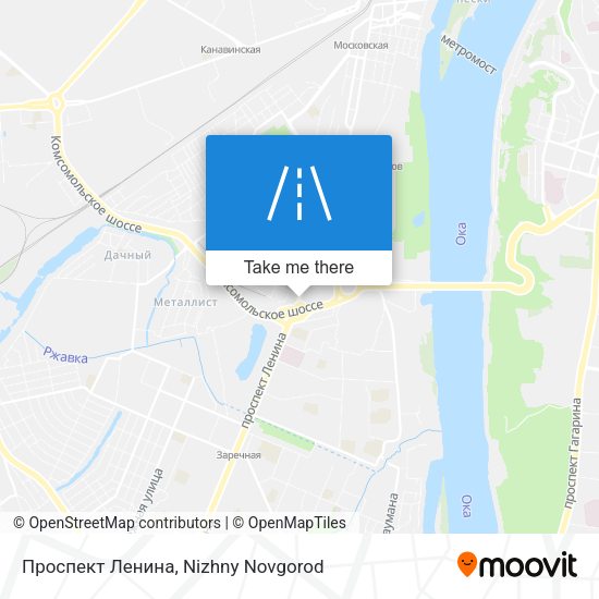 Проспект Ленина map