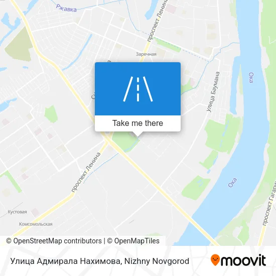 Улица Адмирала Нахимова map