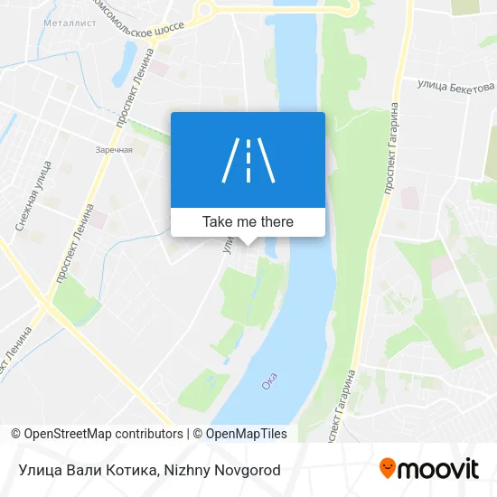 Улица Вали Котика map