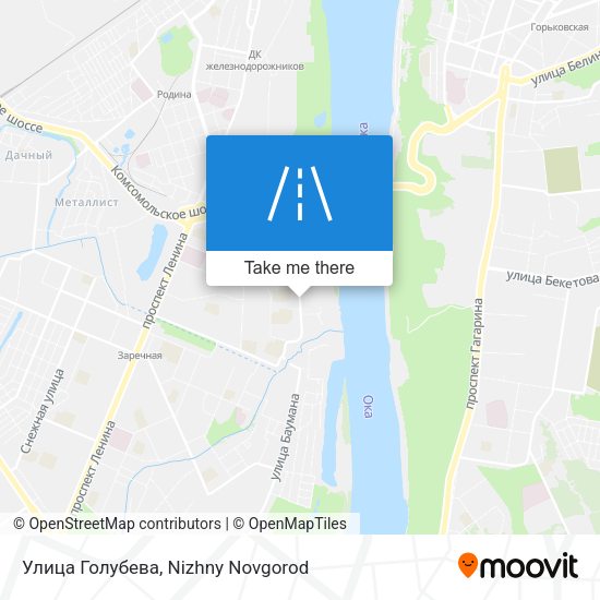 Улица Голубева map