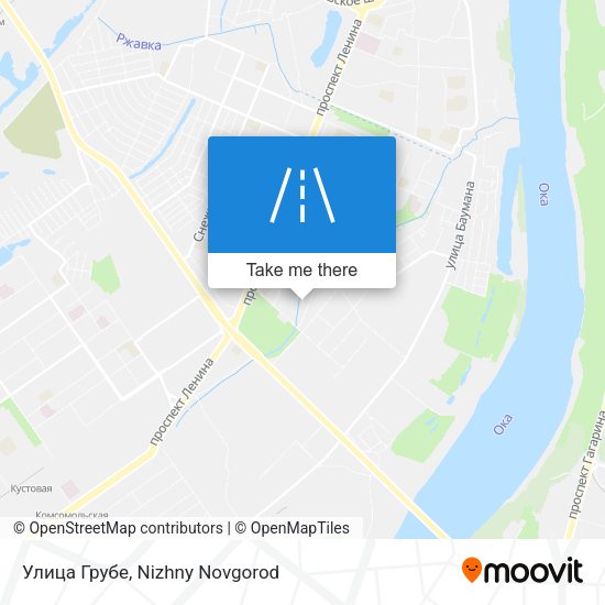 Улица Грубе map