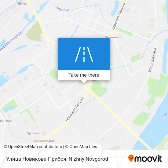 Улица Новикова-Прибоя map