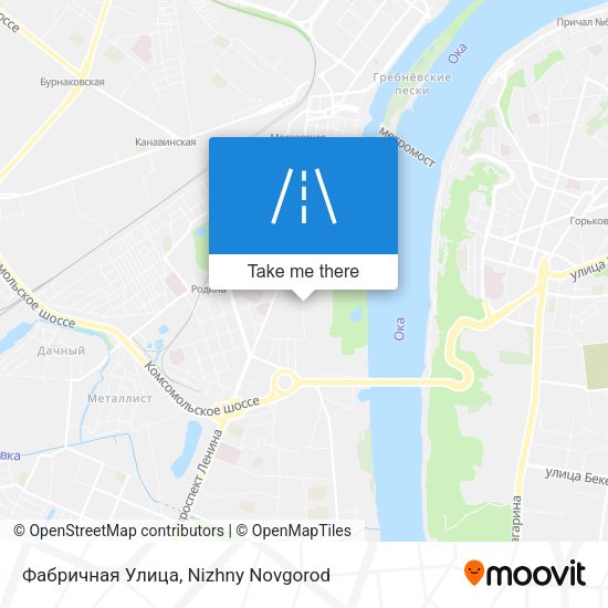 Фабричная Улица map