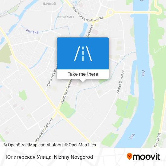 Юпитерская Улица map