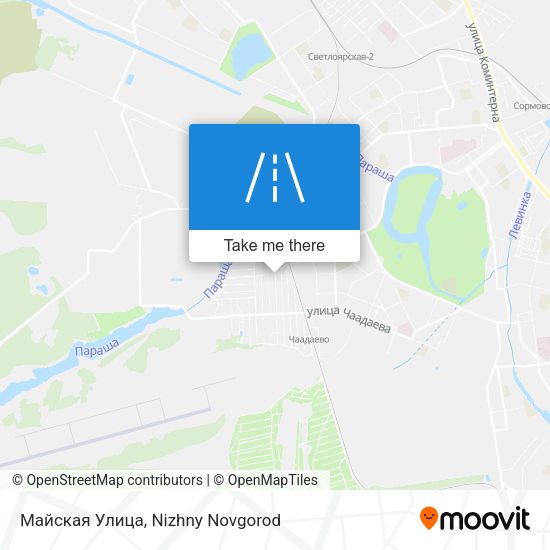 Майская Улица map