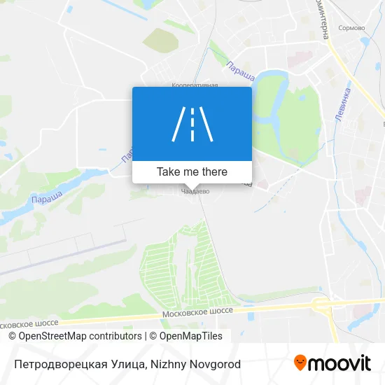 Петродворецкая Улица map