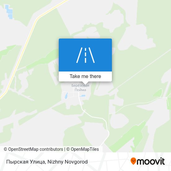 Пырская Улица map