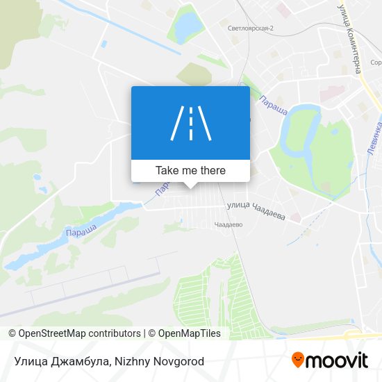 Улица Джамбула map