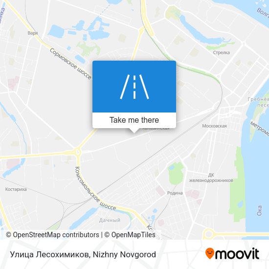 Улица Лесохимиков map