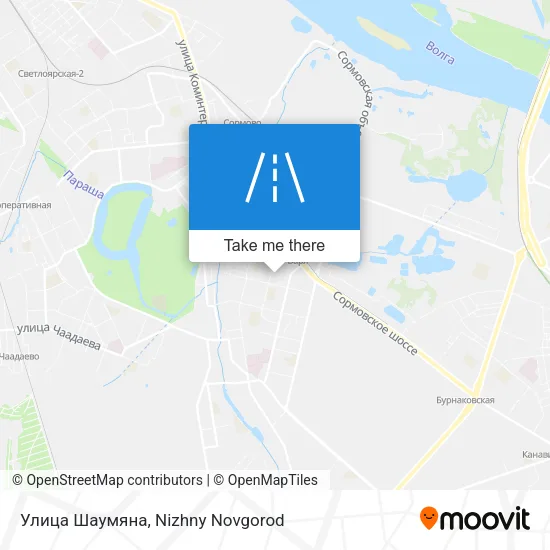 Улица Шаумяна map