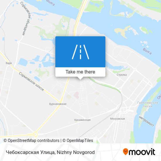 Чебоксарская Улица map