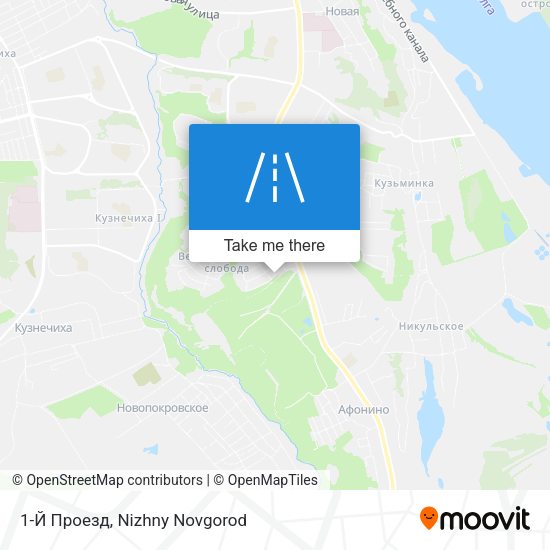 1-Й Проезд map