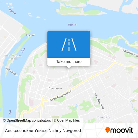Алексеевская Улица map