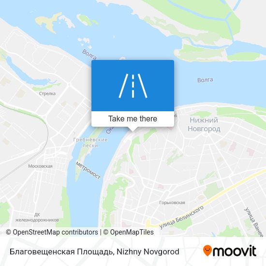 Благовещенская Площадь map