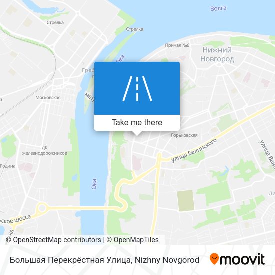 Большая Перекрёстная Улица map