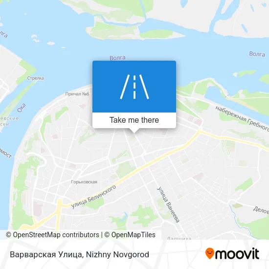 Варварская Улица map