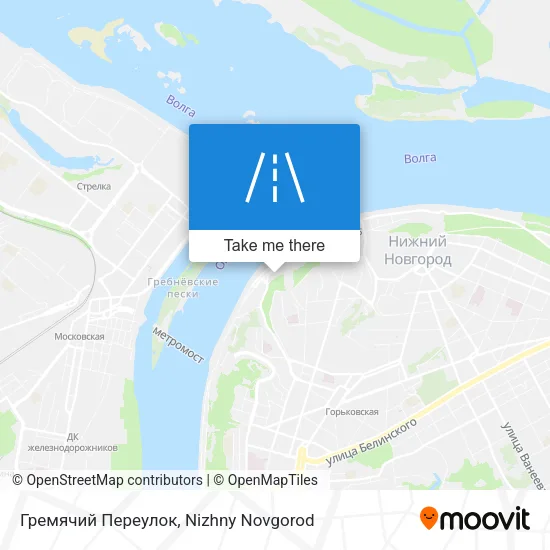 Гремячий Переулок map