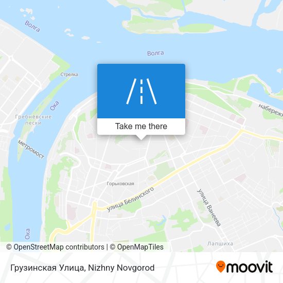 Грузинская Улица map