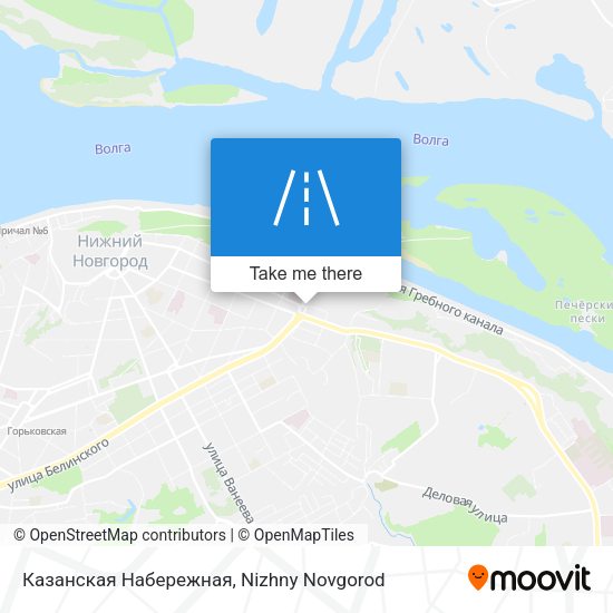Казанская Набережная map