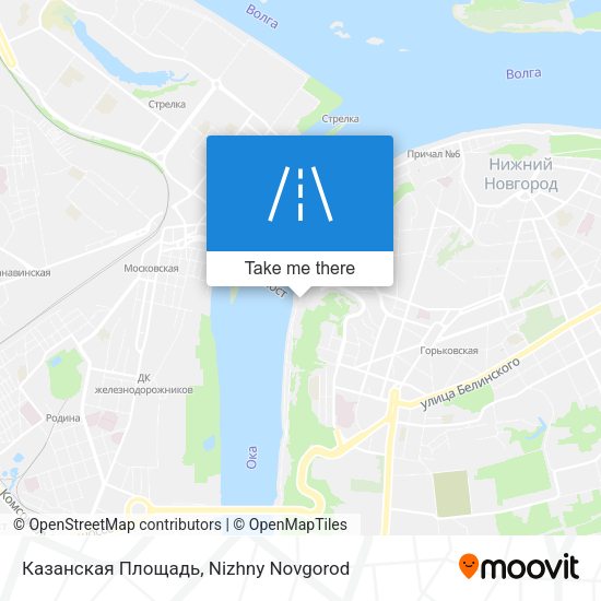 Казанская Площадь map