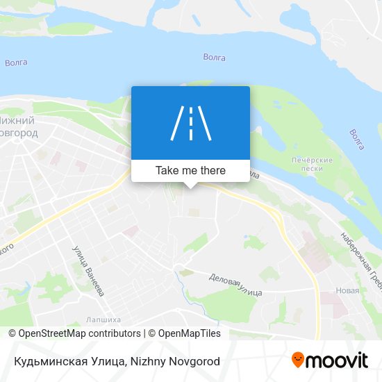 Кудьминская Улица map