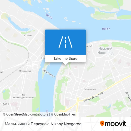 Мельничный Переулок map