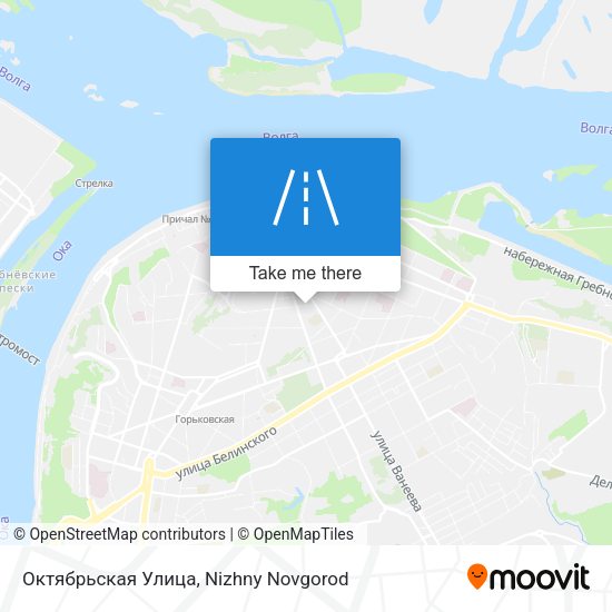 Октябрьская Улица map