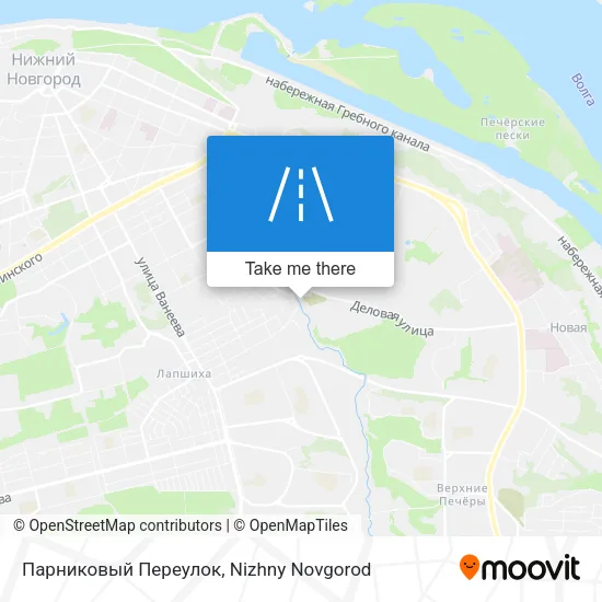 Парниковый Переулок map