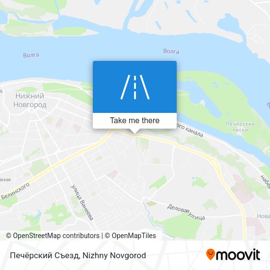 Печёрский Съезд map