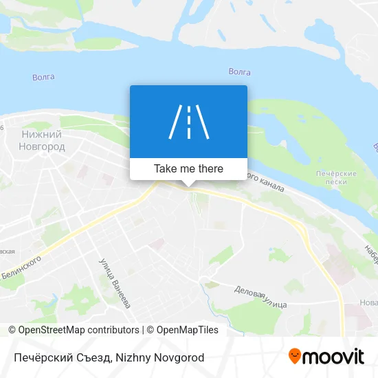 Печёрский Съезд map