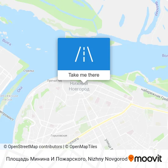 Площадь Минина И Пожарского map