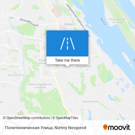 Политехническая Улица map