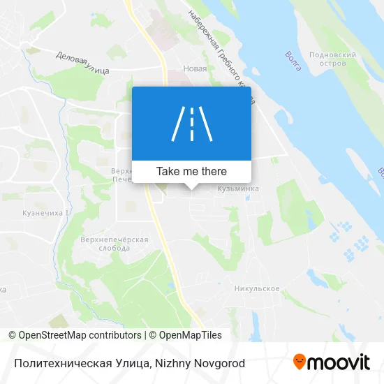 Политехническая Улица map