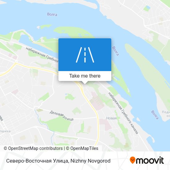 Северо-Восточная Улица map