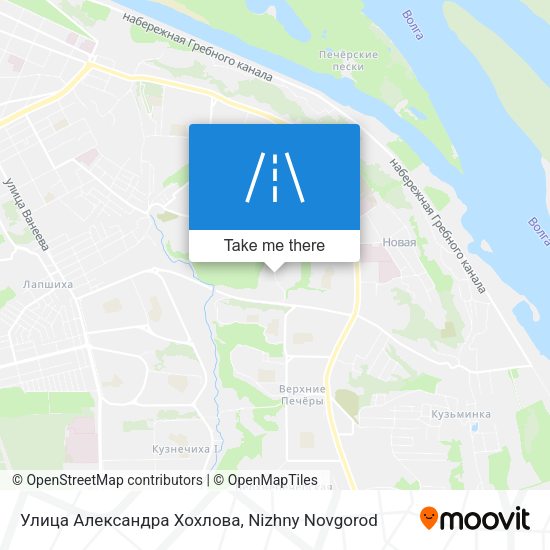 Улица Александра Хохлова map