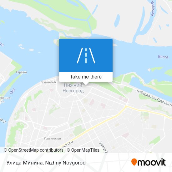 Улица Минина map