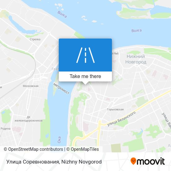 Улица Соревнования map