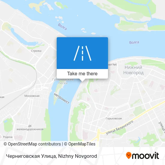 Черниговская Улица map